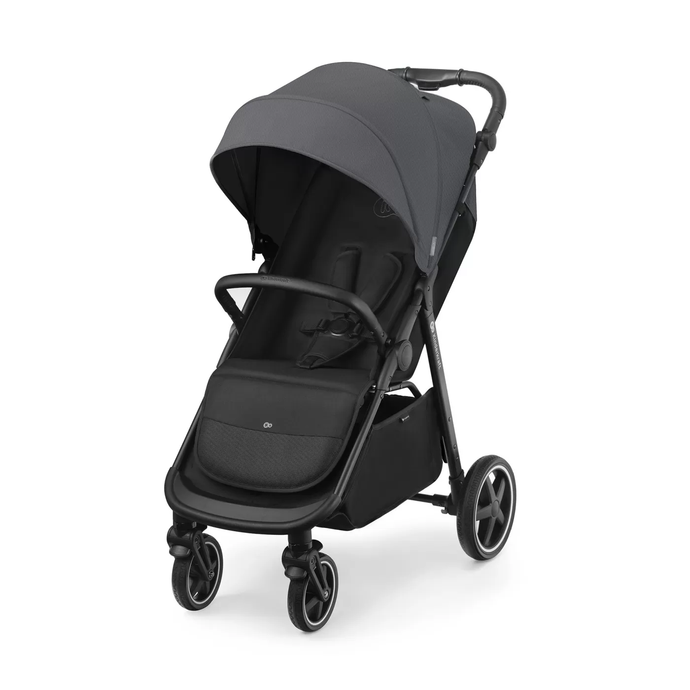 Carucior sport kinderkraft route, platinum grey, varsta de la 0 luni la 4 ani [1]