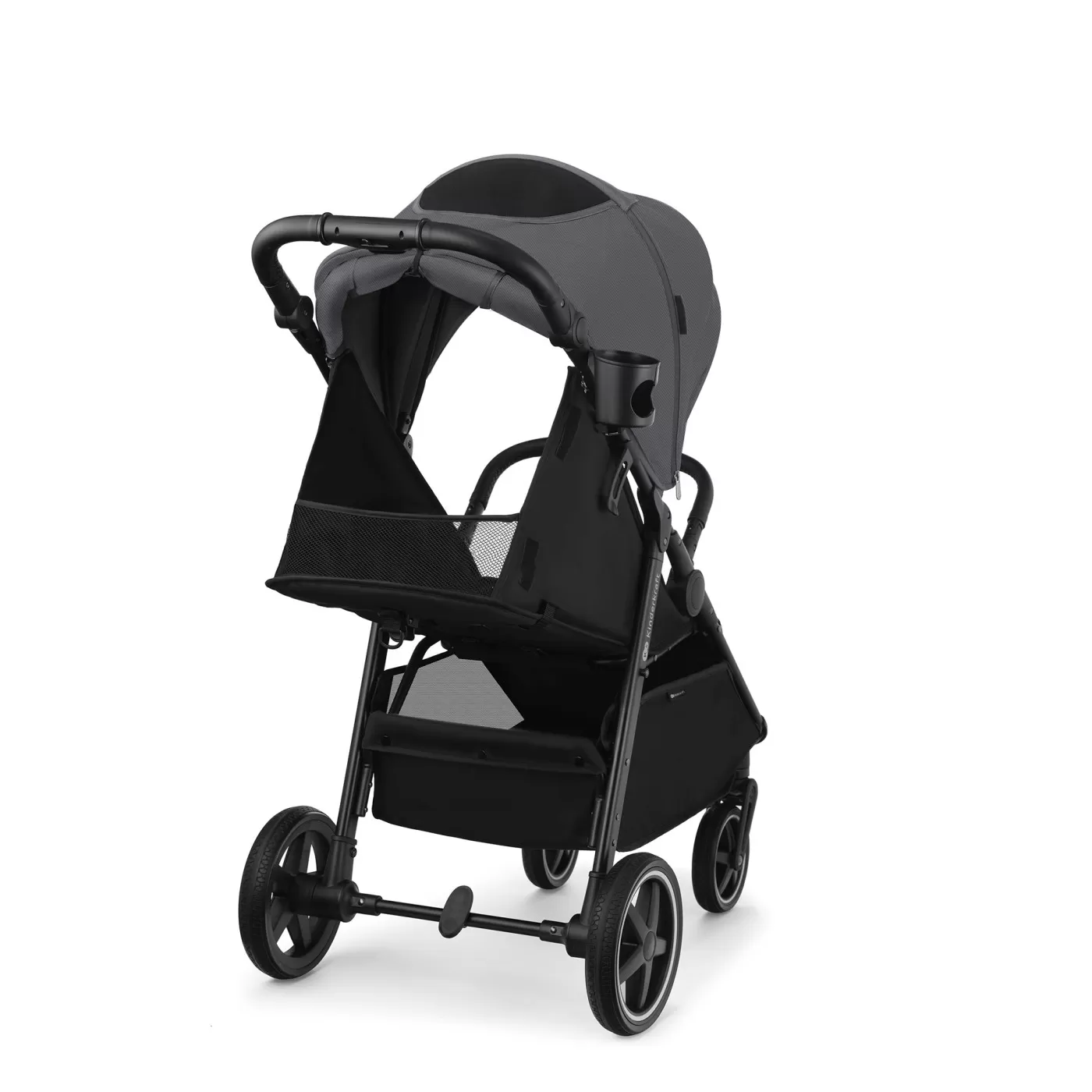 Carucior sport kinderkraft route, platinum grey, varsta de la 0 luni la 4 ani [5]