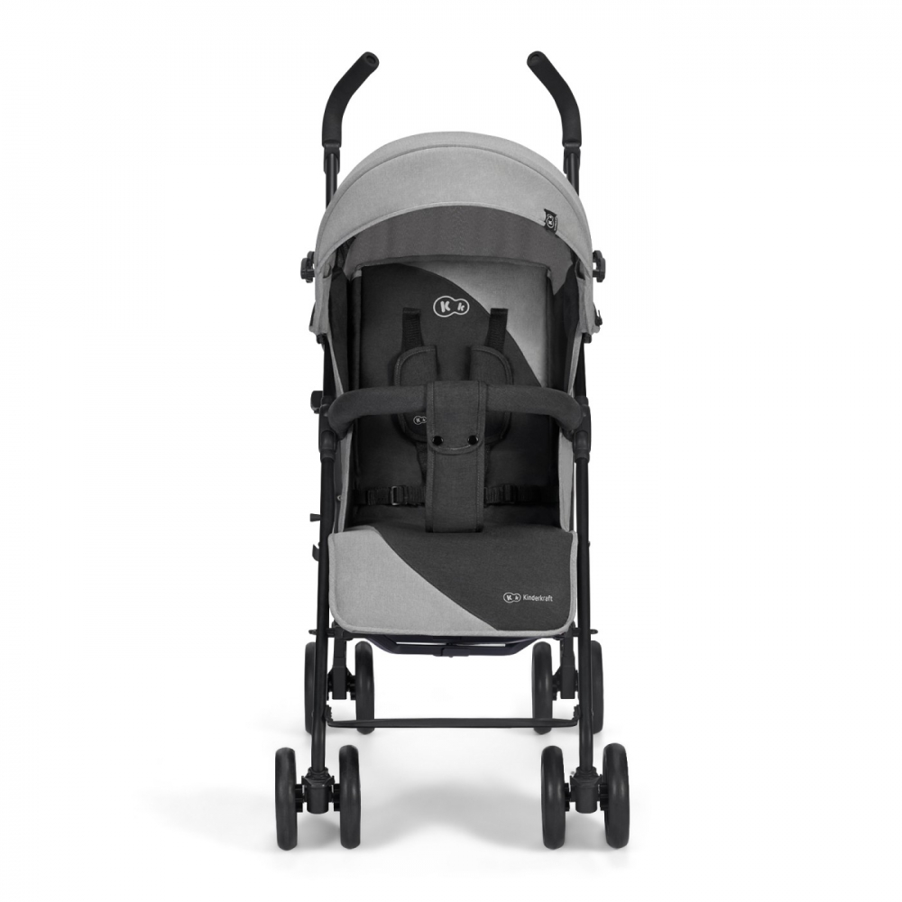 Carucior sport kinderkraft siesta, grey, varsta de la 6 luni la 4 ani [2]