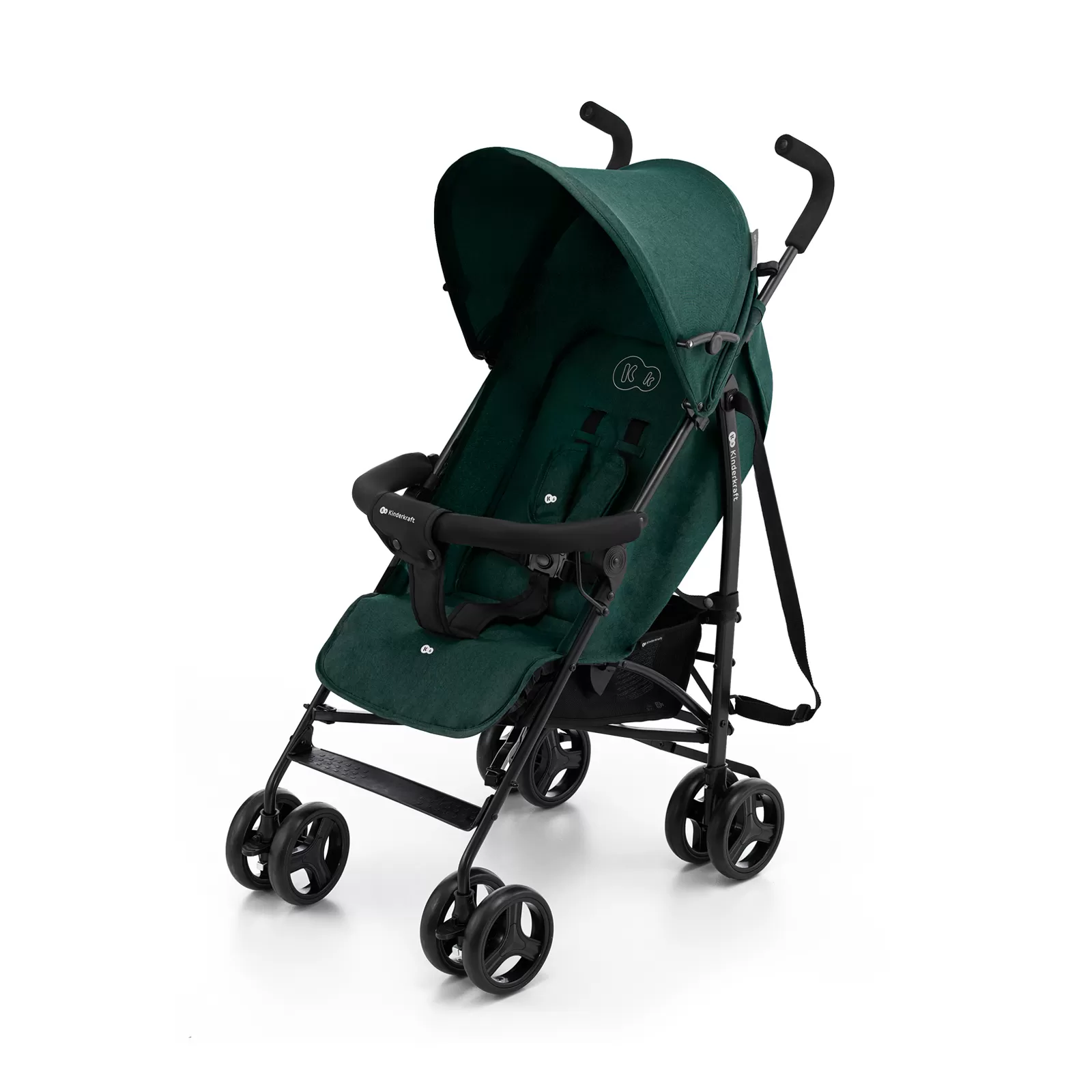 Carucior sport kinderkraft tik, tip umbrela, green forest, varsta de la 0 luni la 5 ani [1]