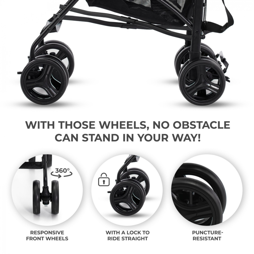 Carucior sport kinderkraft tik, tip umbrela, stone beige, varsta de la 0 luni la 4 ani [11]