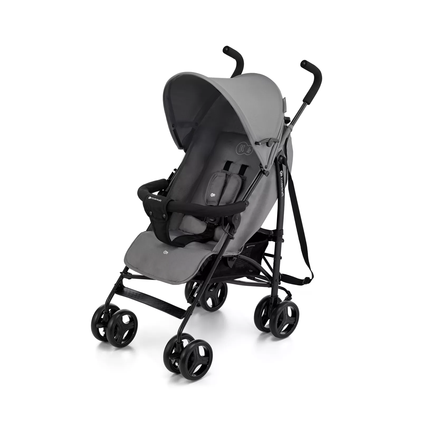 Carucior sport kinderkraft tik, tip umbrela, stone grey, varsta de la 0 luni la 5 ani [1]