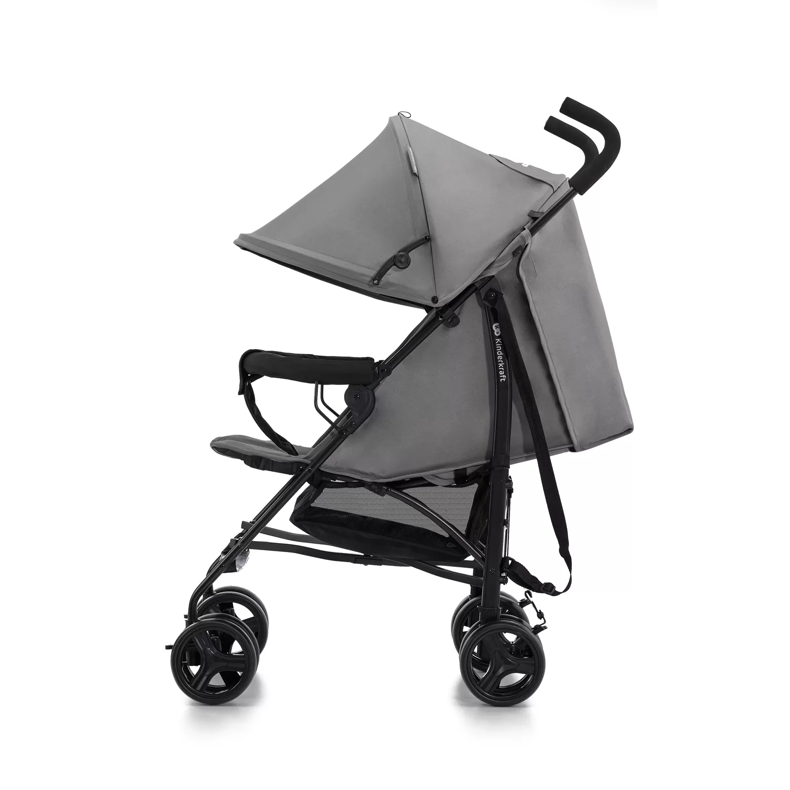 Carucior sport kinderkraft tik, tip umbrela, stone grey, varsta de la 0 luni la 5 ani [4]