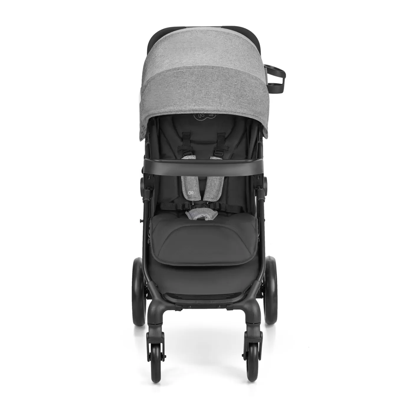 Carucior sport kinderkraft trig2, grey, varsta de la 0 luni la 3 ani [2]