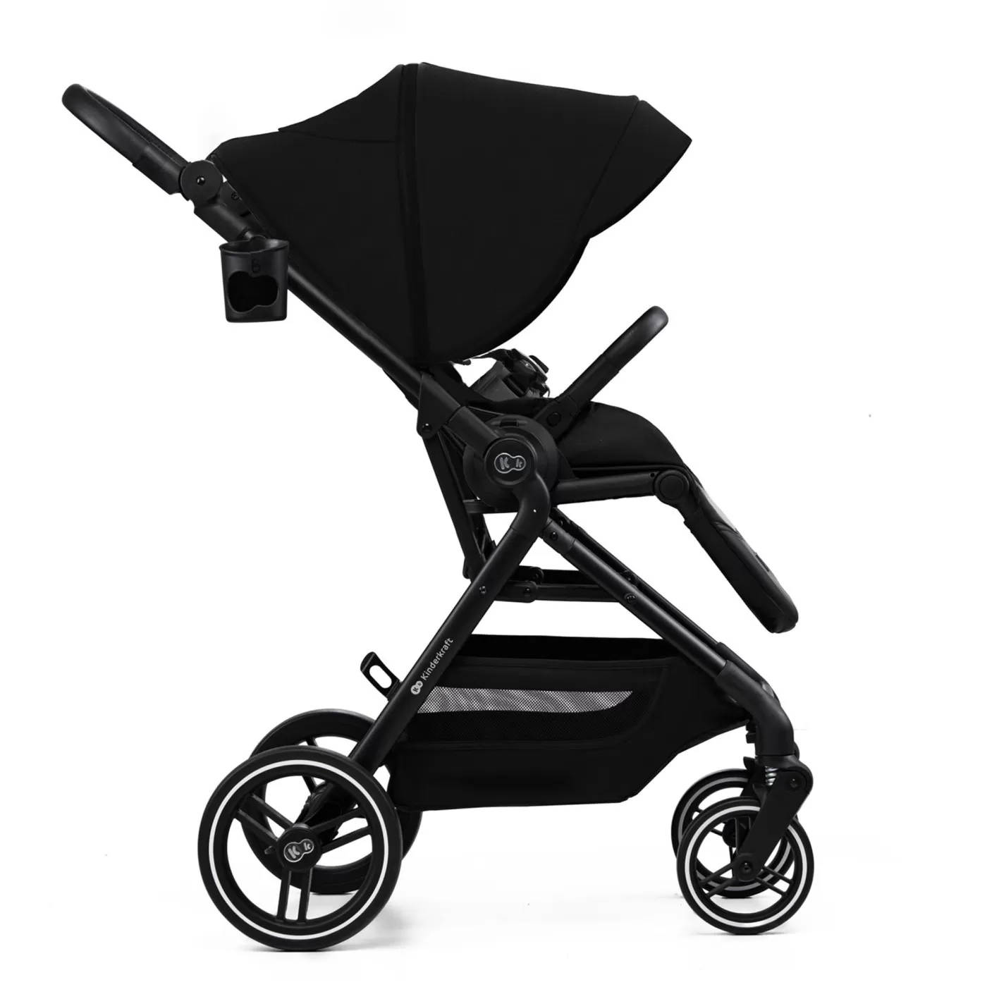 Carucior sport kinderkraft yoxi, black, varsta de la 0 luni la 3 ani [4]