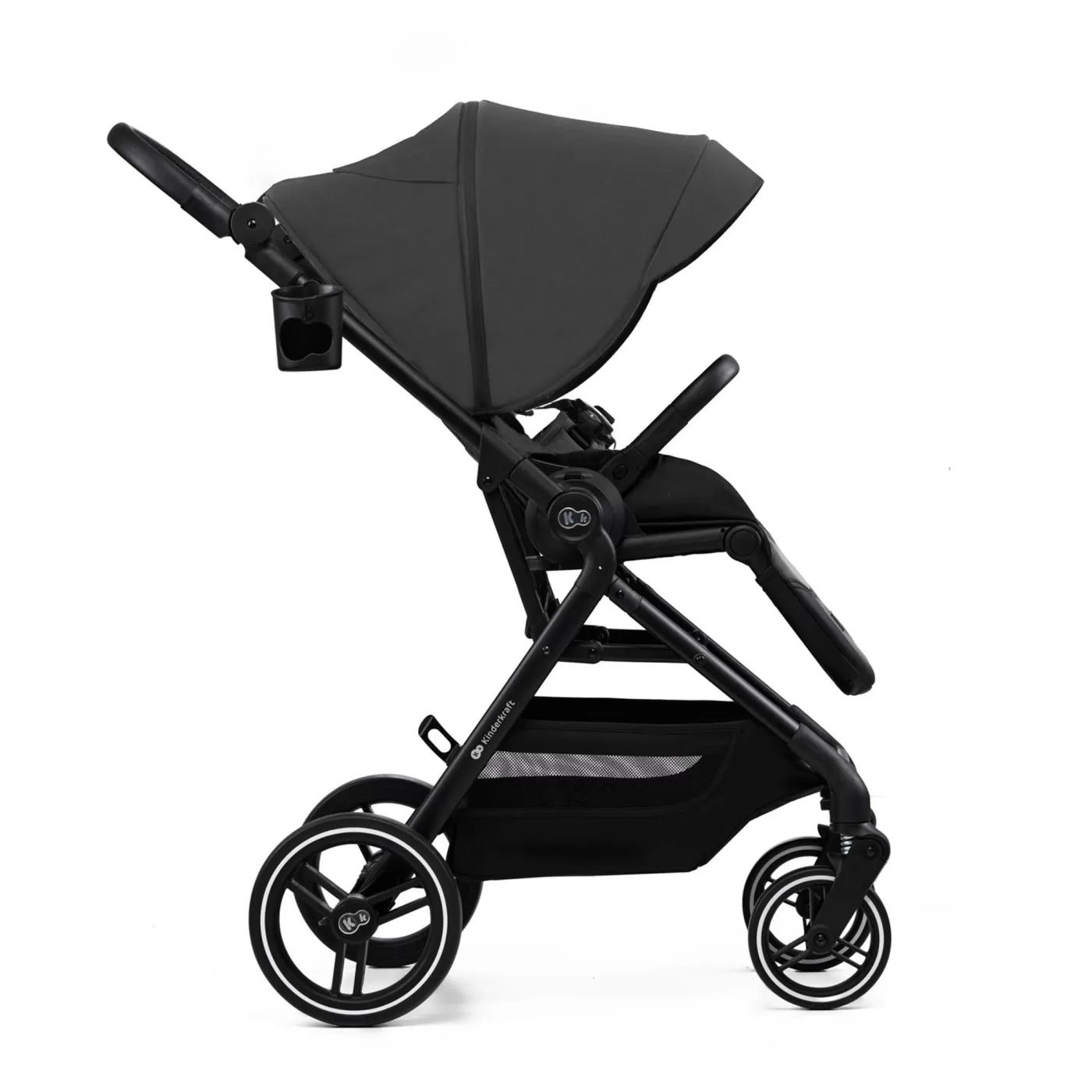 Carucior sport kinderkraft yoxi, grey, varsta de la 0 luni la 3 ani [4]