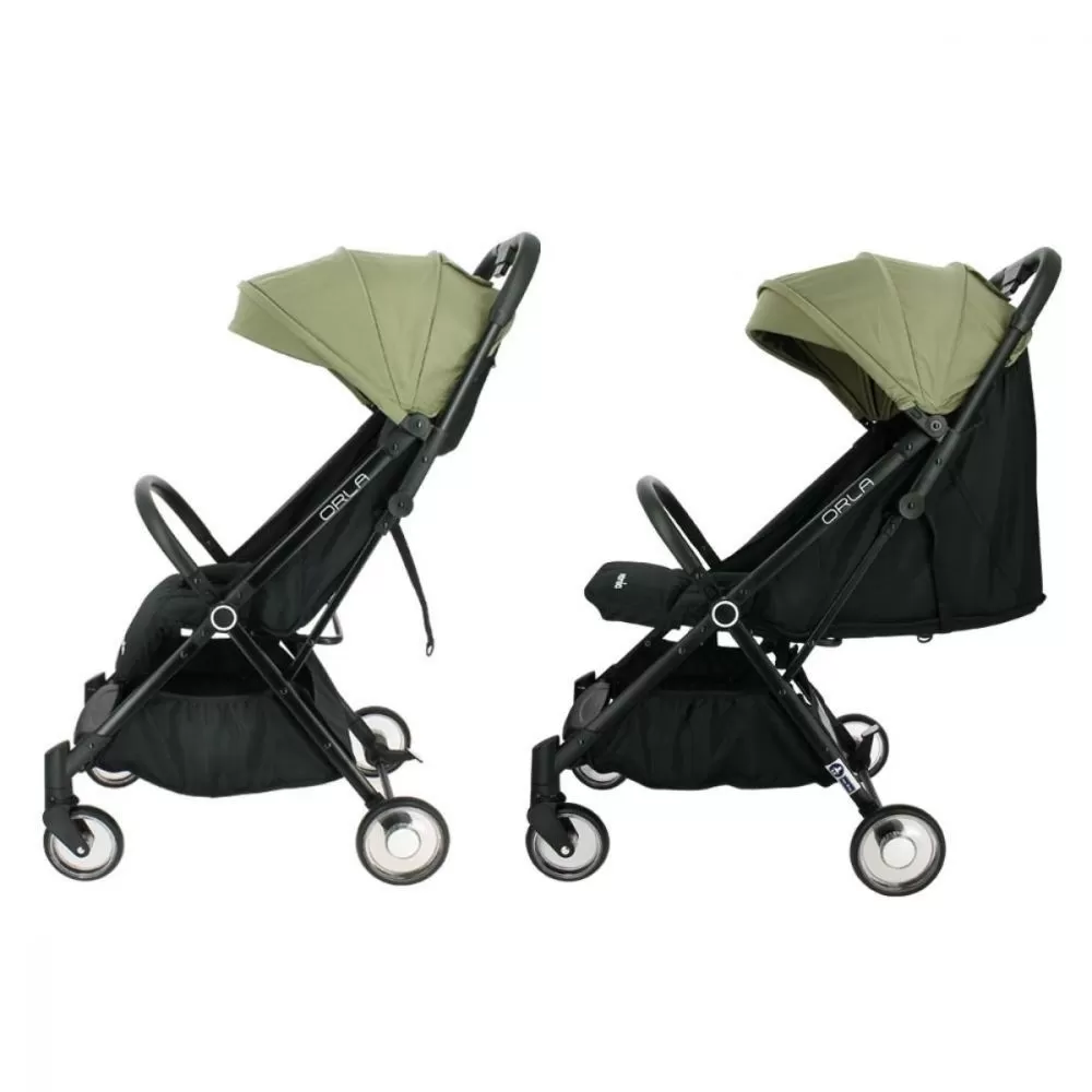 Carucior sport nania orla kaki black, varsta de la 0 luni la 3 ani [7]