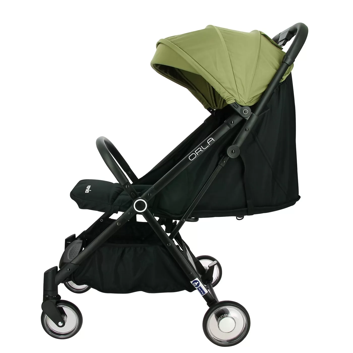 Carucior sport nania orla kaki black, varsta de la 0 luni la 3 ani [5]