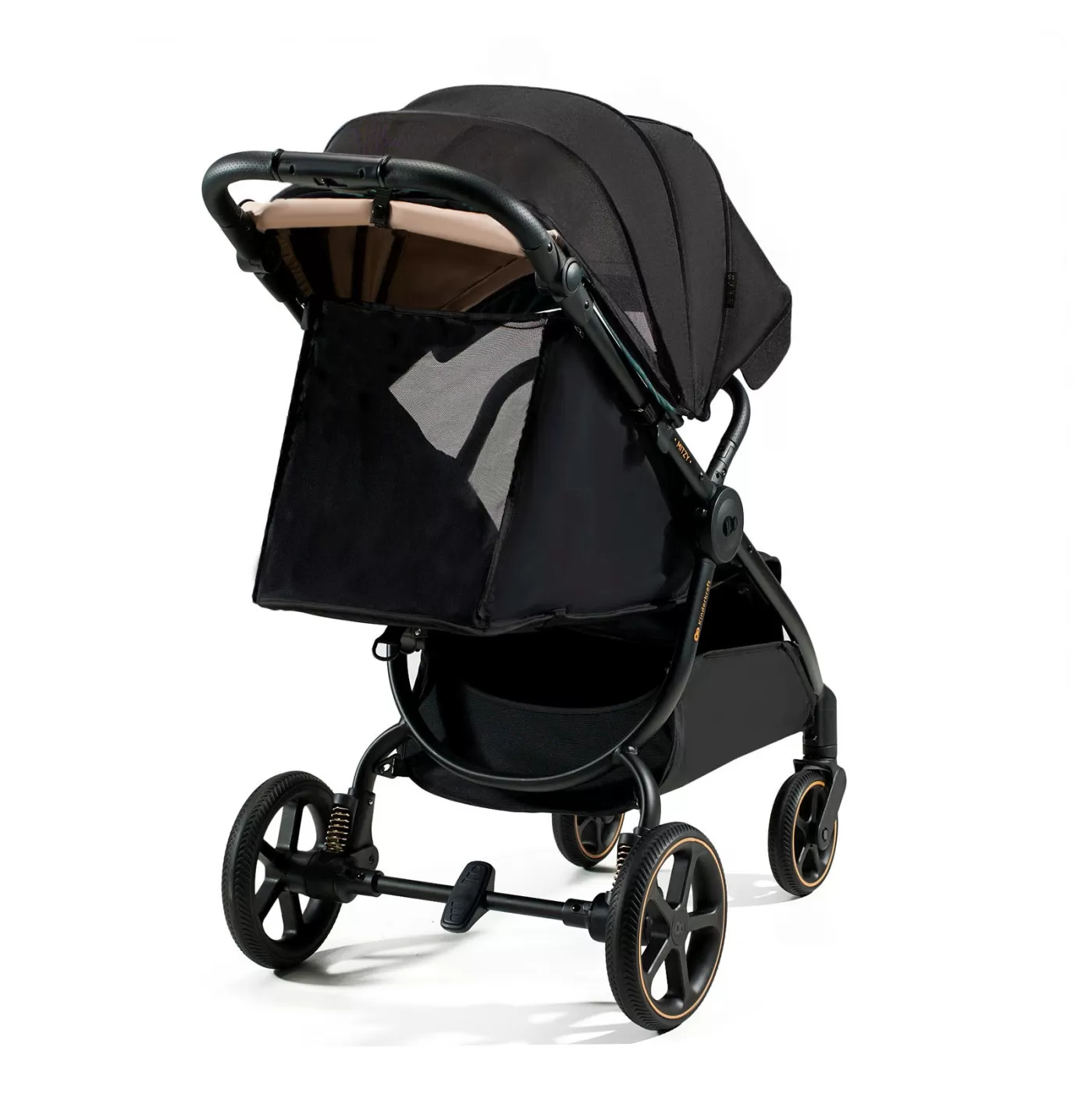 Carucior sport, ultra compact, kinderkraft mitzy, 0-22 kg, black ink, varsta de la 0 luni la 3 ani [2]