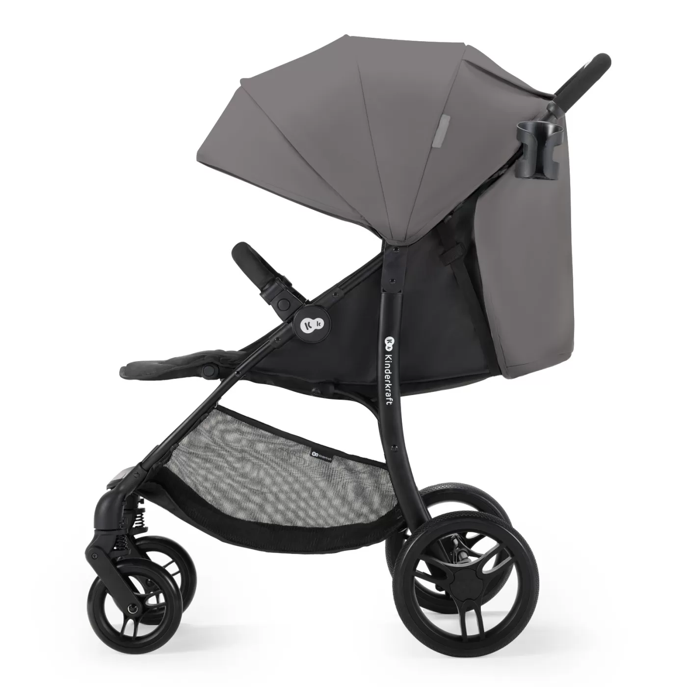 Caruciorul kinderkraft askoy, grey, varsta de la 0 luni la 6 ani [3]