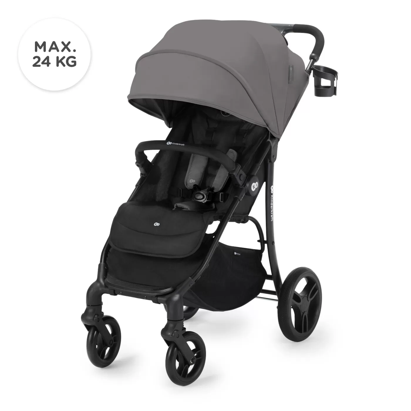 Caruciorul kinderkraft askoy, grey, varsta de la 0 luni la 6 ani [6]