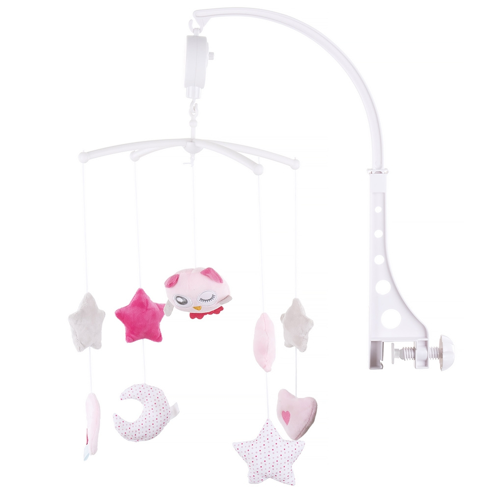 Carusel muzical pentru patut Chipolino pink Chicken [1]