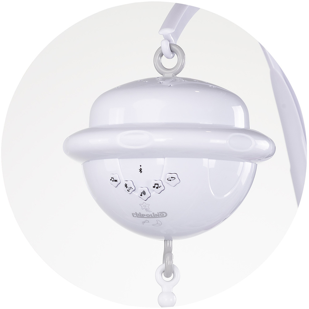 Carusel muzical pentru patut cu proiector Chipolino Cars [4]