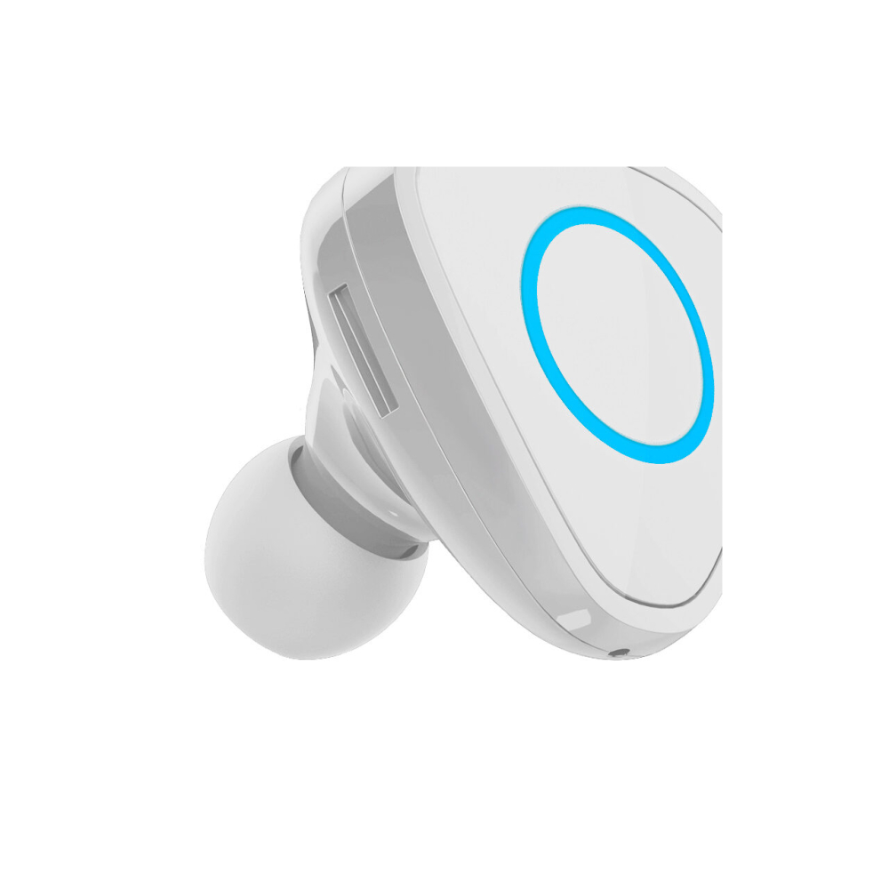 Casca Bluetooth Devia Vortex White (cu incarcator auto 2.1A) [2]