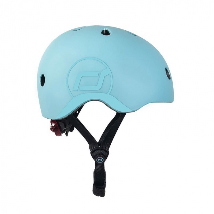 Casca protectie copii 3 ani+, marime S-M, Scoot & Ride, Blueberry [1]