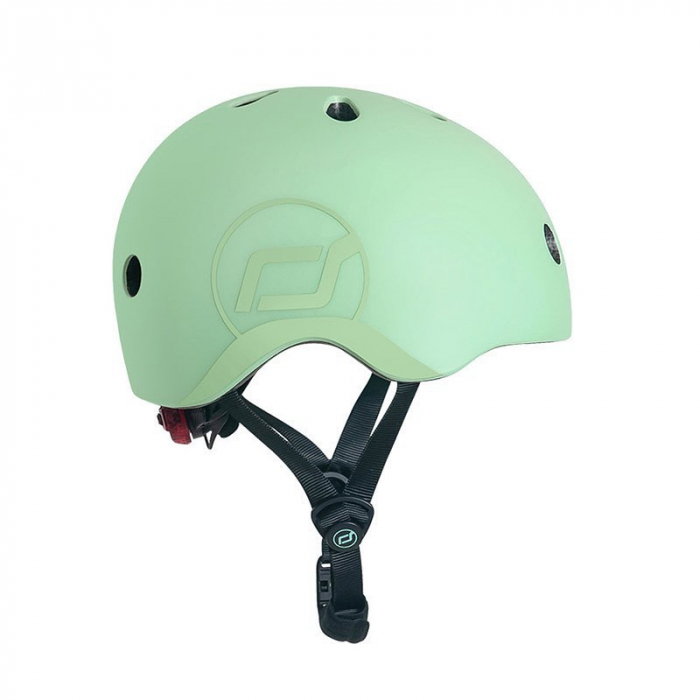 Casca protectie copii 3 ani+, marime S-M, Scoot & Ride, Kiwi [2]