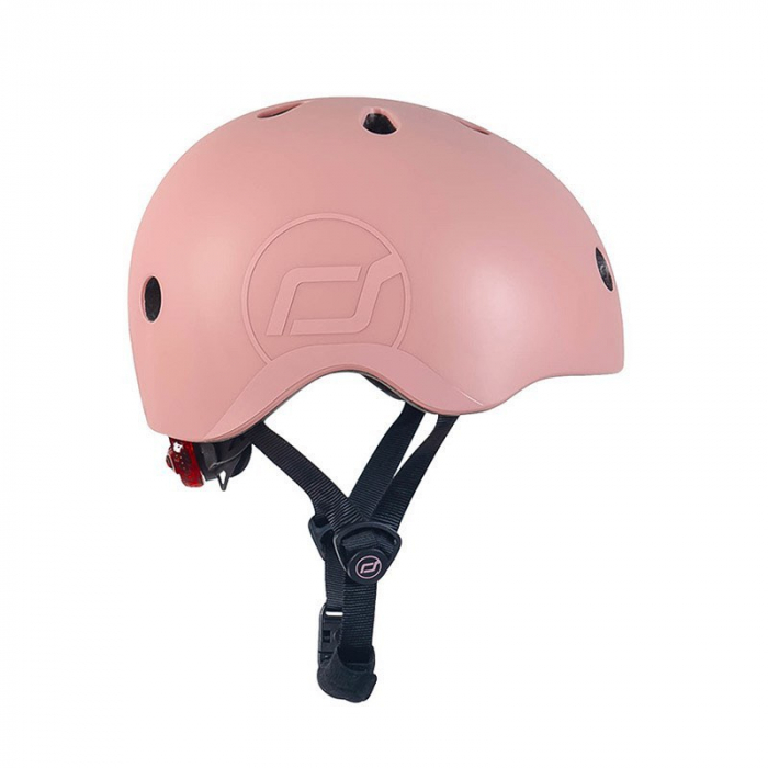 Casca protectie copii 3 ani+, marime S-M, Scoot & Ride, Rose [2]