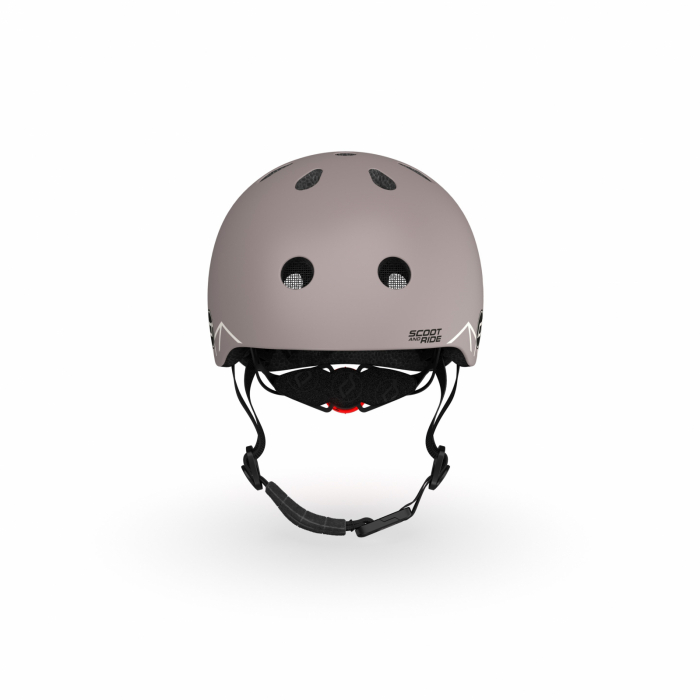 Casca protectie copii 1 an+, marime XXS, Scoot & Ride, Brown Lines [6]