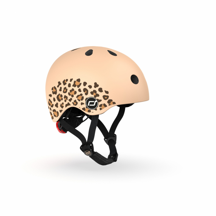 Casca protectie copii 1 an+, marime XXS, Scoot & Ride, Leopard [9]