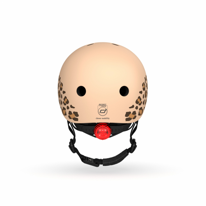 Casca protectie copii 1 an+, marime XXS, Scoot & Ride, Leopard [5]