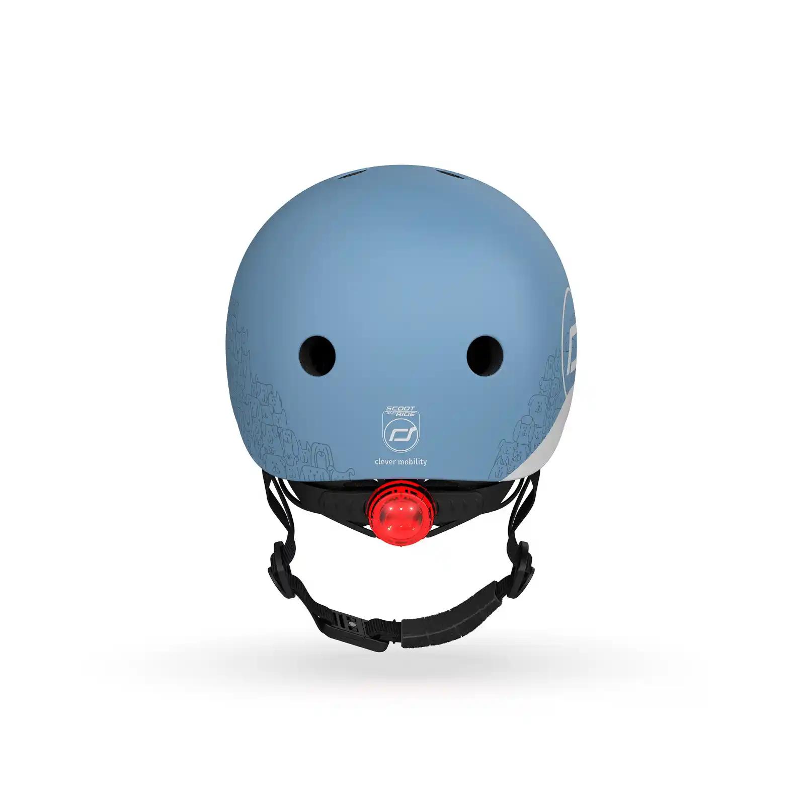 Casca protectie copii 1 an+, marime XXS, Scoot & Ride, Steel Reflectorizant [7]