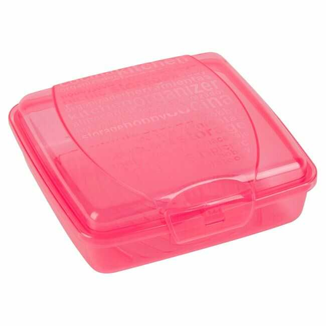 Caserole plastic pentru Sandwich Toast, Fete - Roz [2]