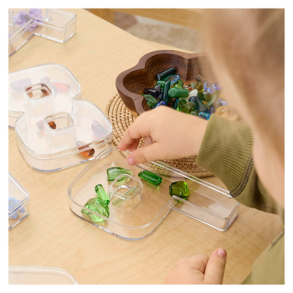 Casete de depozitare in forma de cifre, Guidecraft, copii varsta 2-10 ani [4]