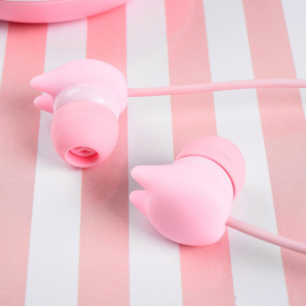 Căști in-ear Tellur Macaron, Roz [5]