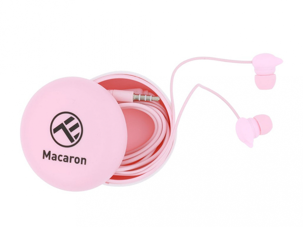 Căști in-ear Tellur Macaron, Roz [1]