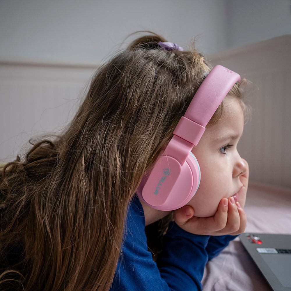 Căști Over-Ear Bluetooth Tellur Buddy, roz [9]