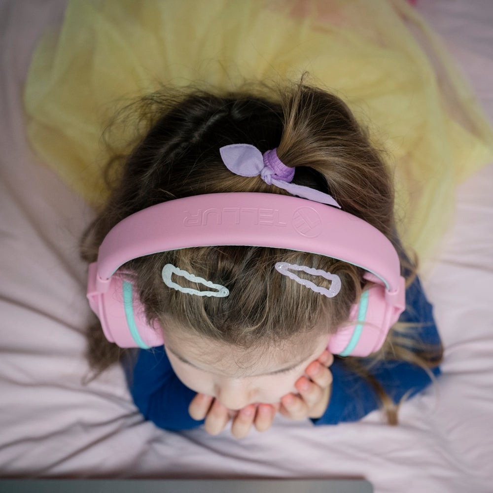 Căști Over-Ear Bluetooth Tellur Buddy, roz [10]