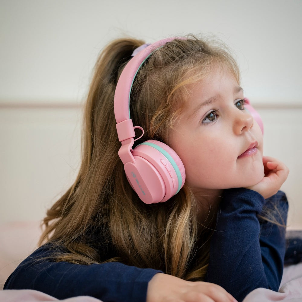 Căști Over-Ear Bluetooth Tellur Buddy, roz [5]