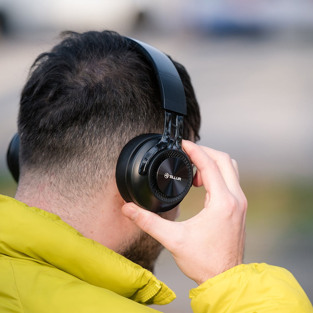 Căști Over-ear Bluetooth Tellur Feel, negru [5]