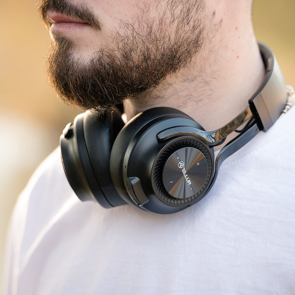 Căști Over-ear Bluetooth Tellur Feel, negru [7]
