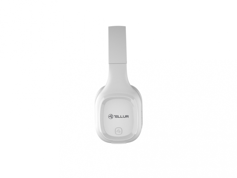 Căști Over-ear Bluetooth Tellur Pulse, Microfon, Alb [3]