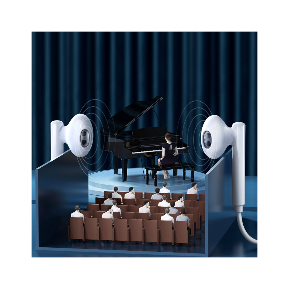 Casti Type-C Mcdodo Achievement Series White [12]
