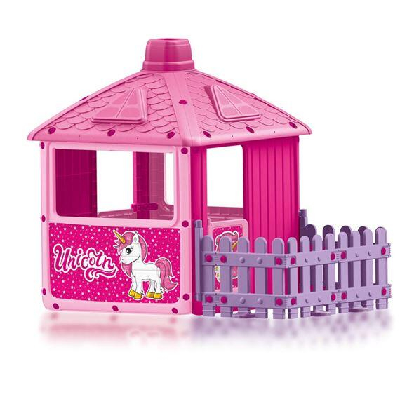 Casuta cu gard pentru copii - Unicorn [1]