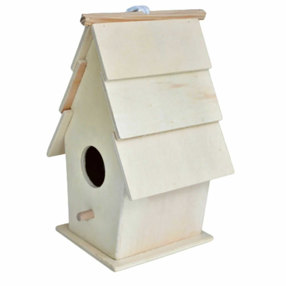 Casuta pasari de colorat din lemn pentru copii [9]