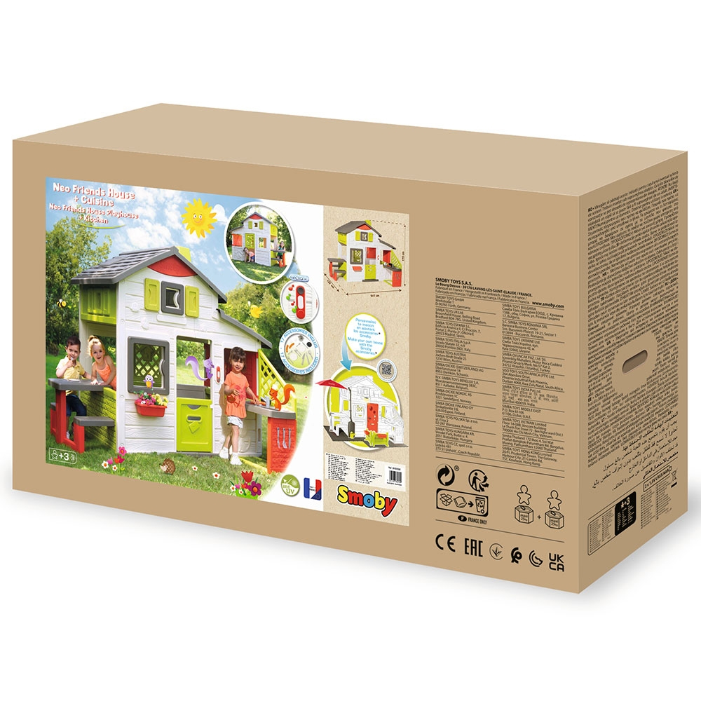 Casuta pentru copii Smoby Friends Playhouse Neo cu bucatarie [7]