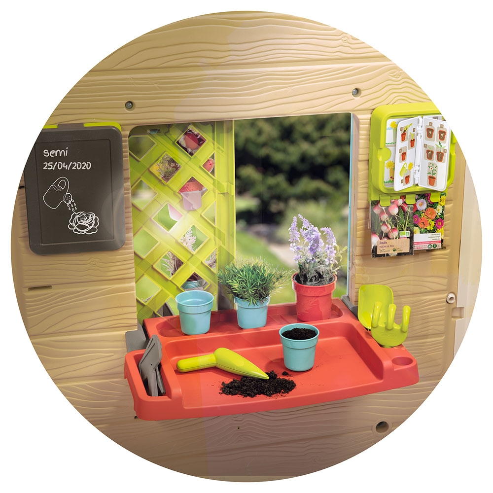 Casuta pentru copii Smoby Garden House [4]