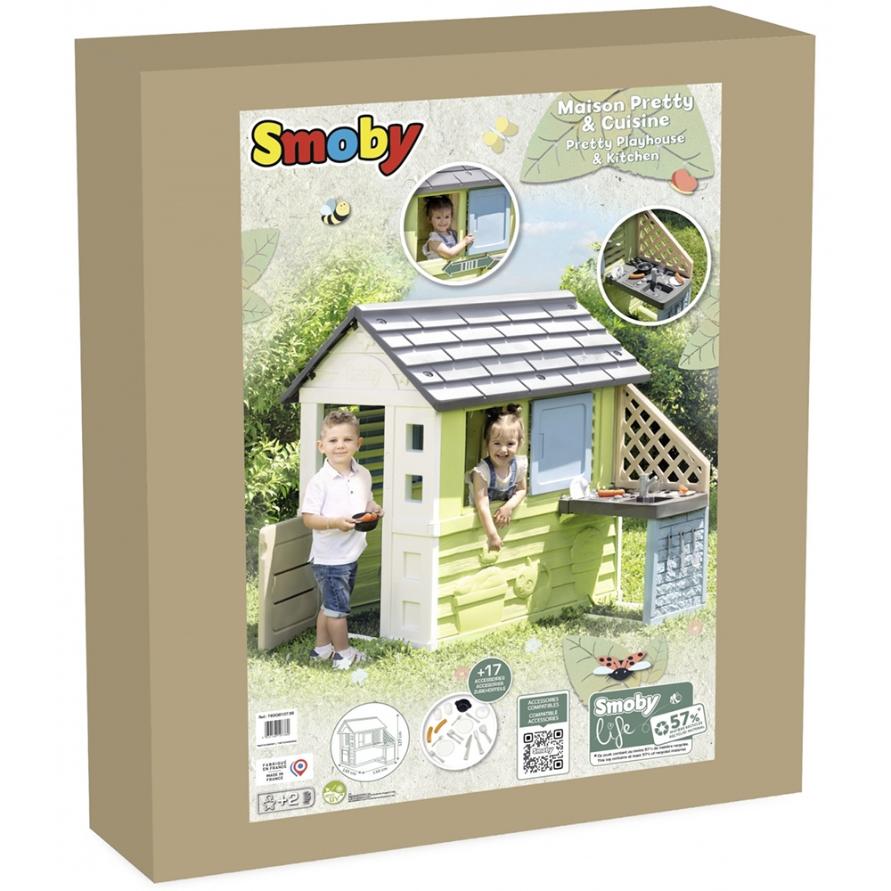 Casuta pentru copii Smoby Life Pretty cu bucatarie [5]