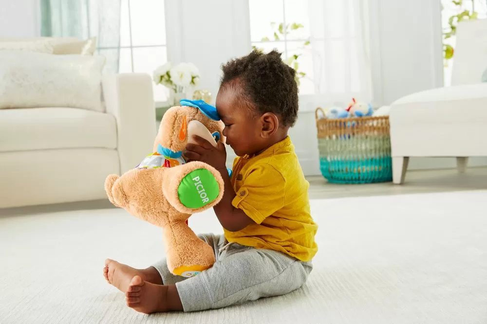 Catelusul vorbitor si educativ limba romana fisher price, varsta de la 6 luni la 3 ani [4]