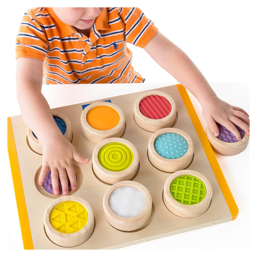 Cauta si potriveste, joc tactil de asociere, Guidecraft, copii varsta 2-6 ani [5]