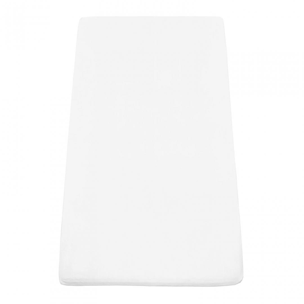 Cearceaf pat cu elastic 90x200 cm alb [3]