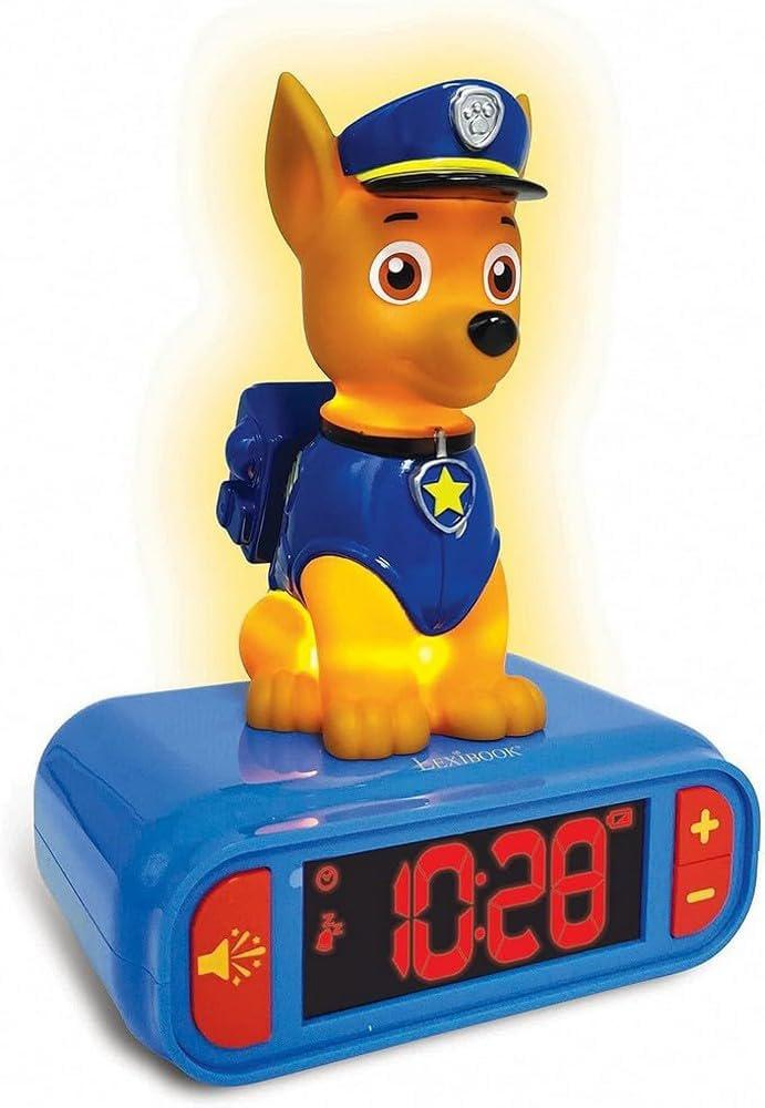 Ceas desteptator cu lumina 3d,paw patrol [3]
