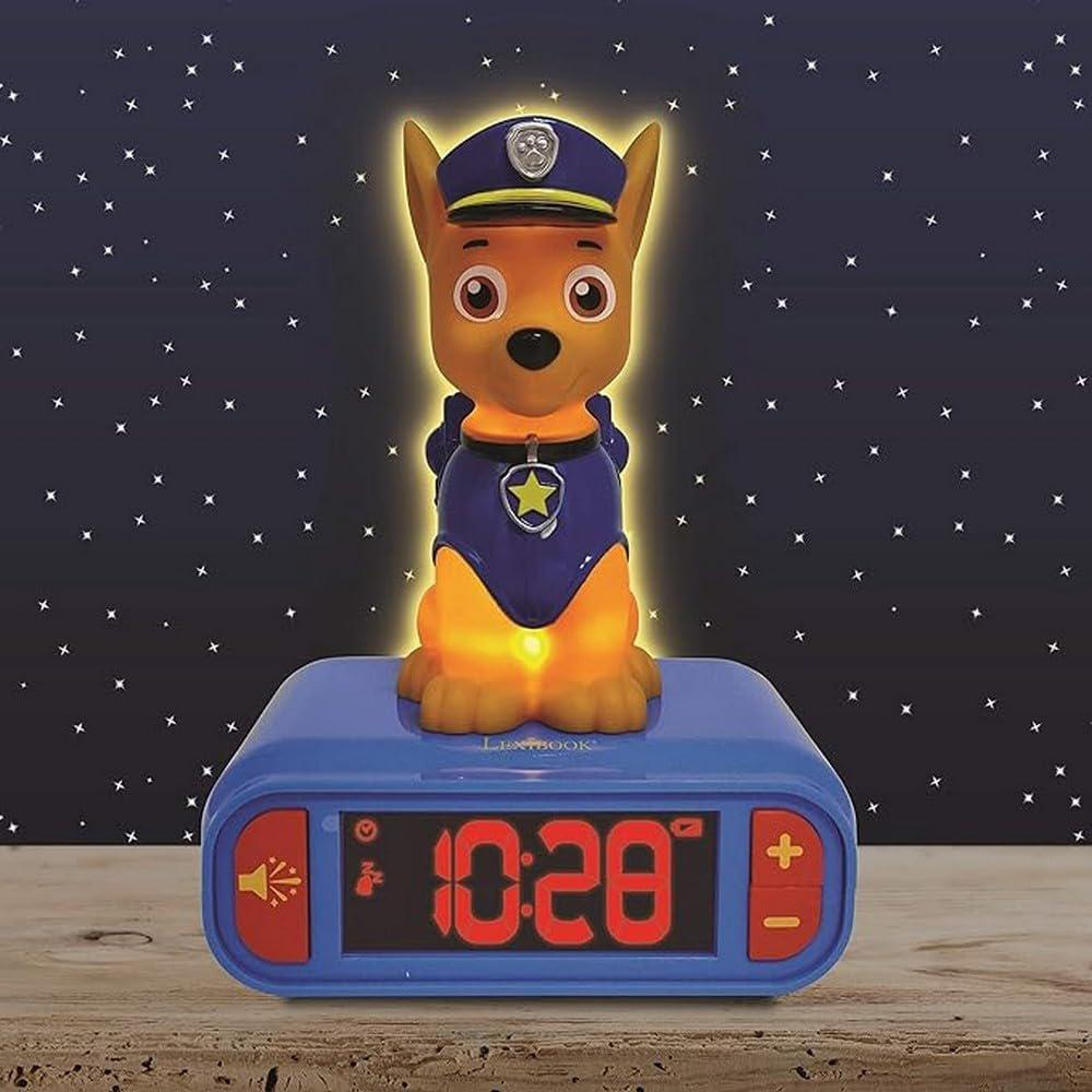 Ceas desteptator cu lumina 3d,paw patrol [5]