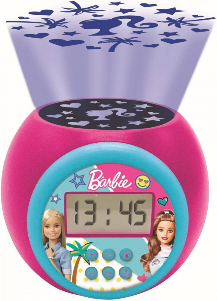 Ceas desteptator cu proiector, barbie [1]