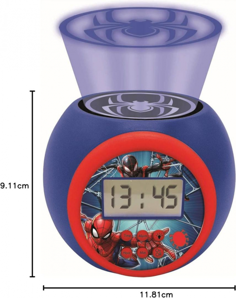 Ceas desteptator cu proiector,spider-man [5]