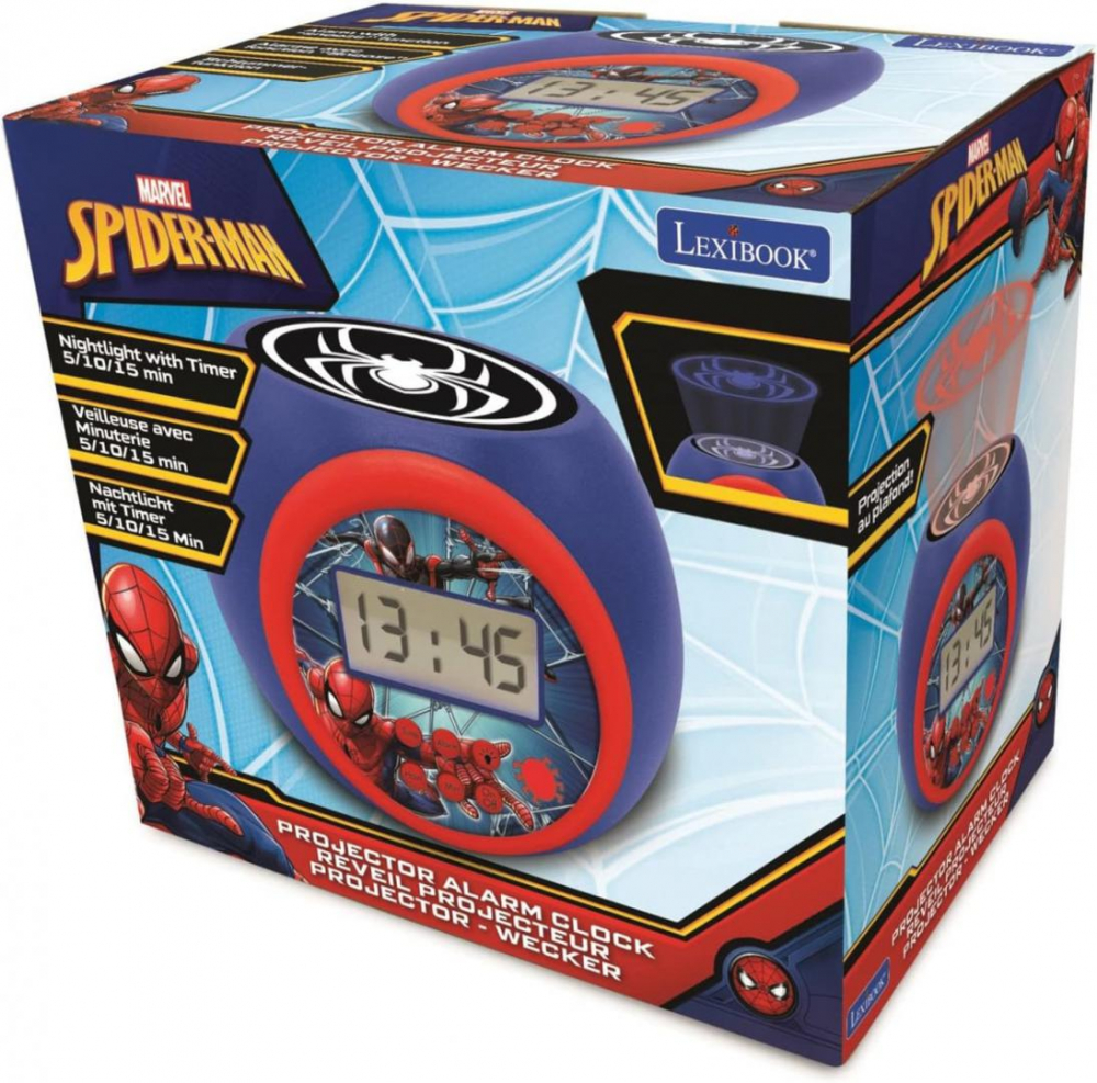Ceas desteptator cu proiector,spider-man [1]