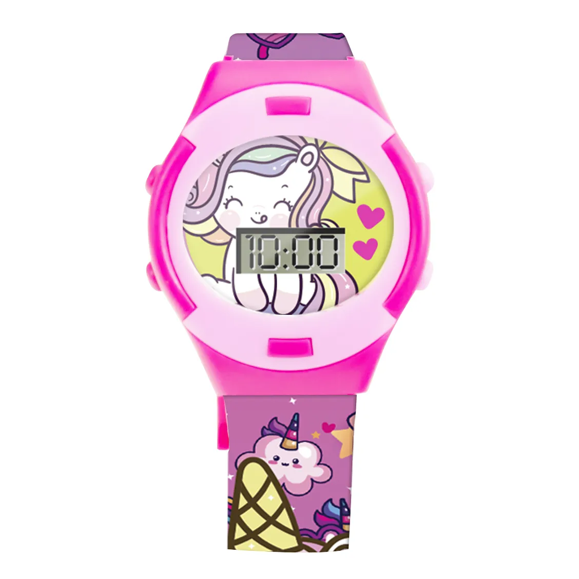 Ceas digital roz kawaii dreams, copii varsta 3 ani pana la 7 ani [3]